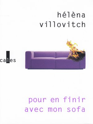 cover image of Pour en finir avec mon sofa